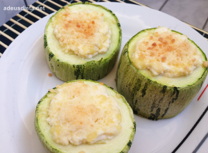 Receita Abobrinha com queijo no forno