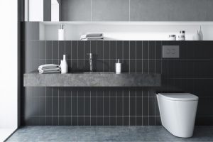 tendências de azulejos para banheiro para 2025