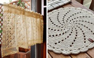 Decoração da casa em crochê