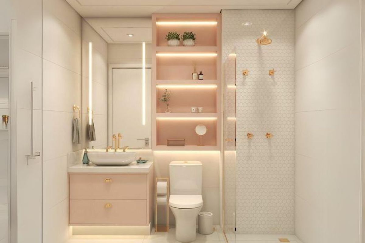 banheiro pequeno moderno