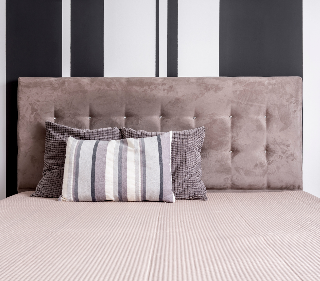 cabeceira estofada