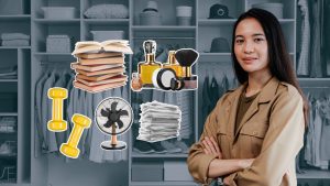 coisas que não se deve guardar no closet