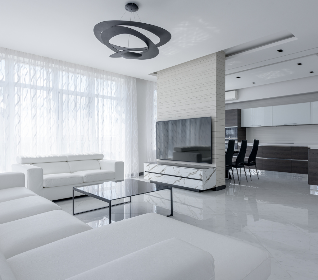 cores clássicas decoração branco