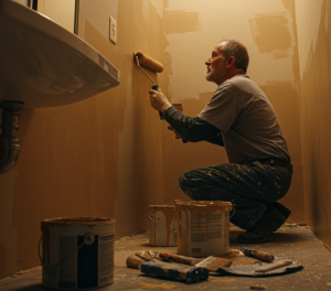 cores banheiros pequenos