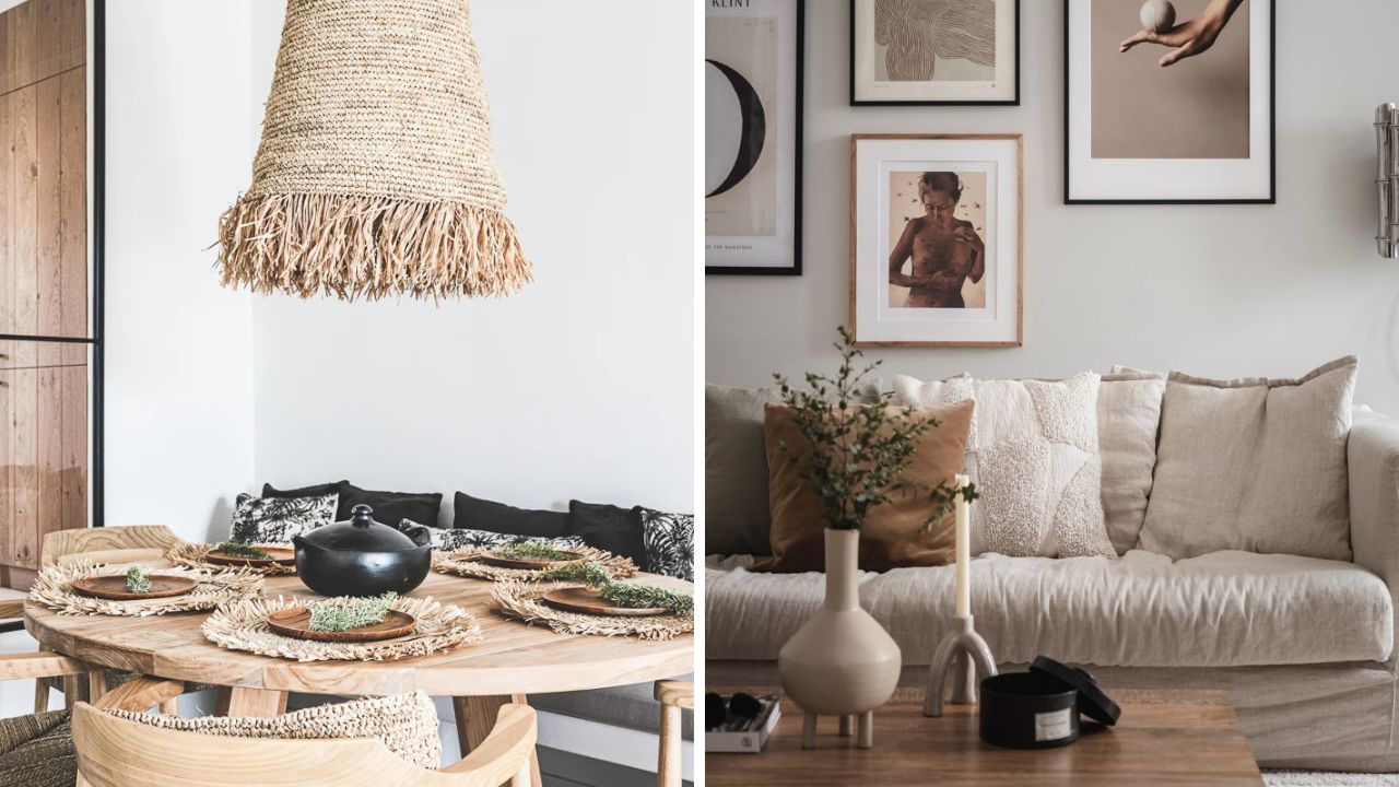 elementos naturais na decoração da casa