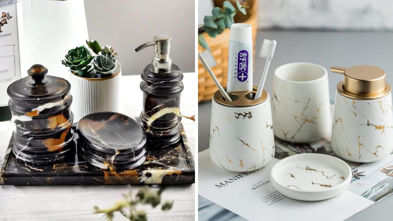 kits de acessórios de banheiro