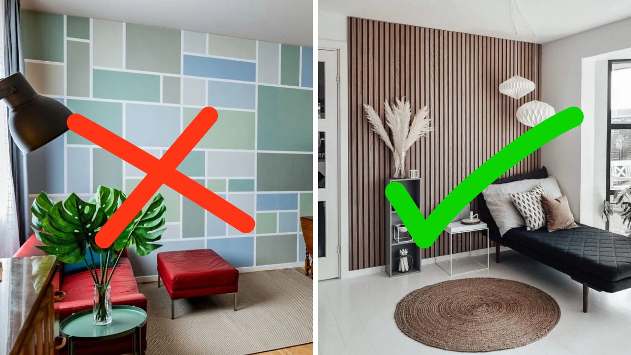 Estilo minimalista para substituir paredes de destaque criando ambientes sofisticados e funcionais