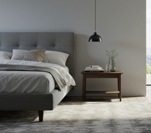 Mesa de cabeceira sem gavetas