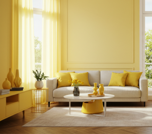 tons de amarelo em alta