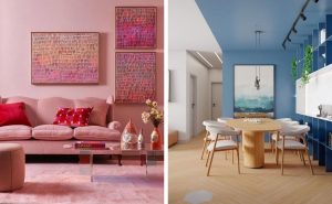 Cores que trazem vida para a sala