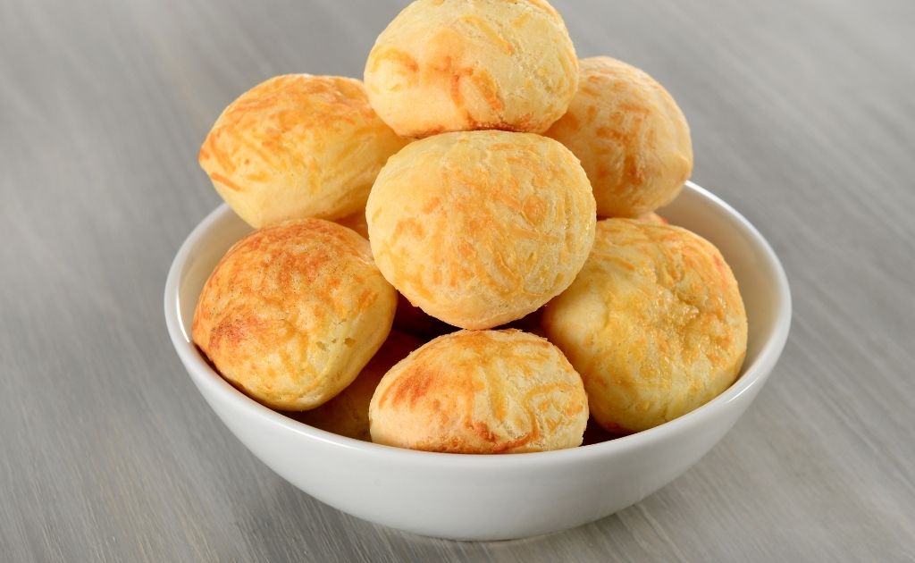 Receita de pão de queijo