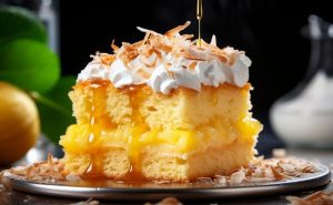 receita de bolo de abacaxi com coco queimado