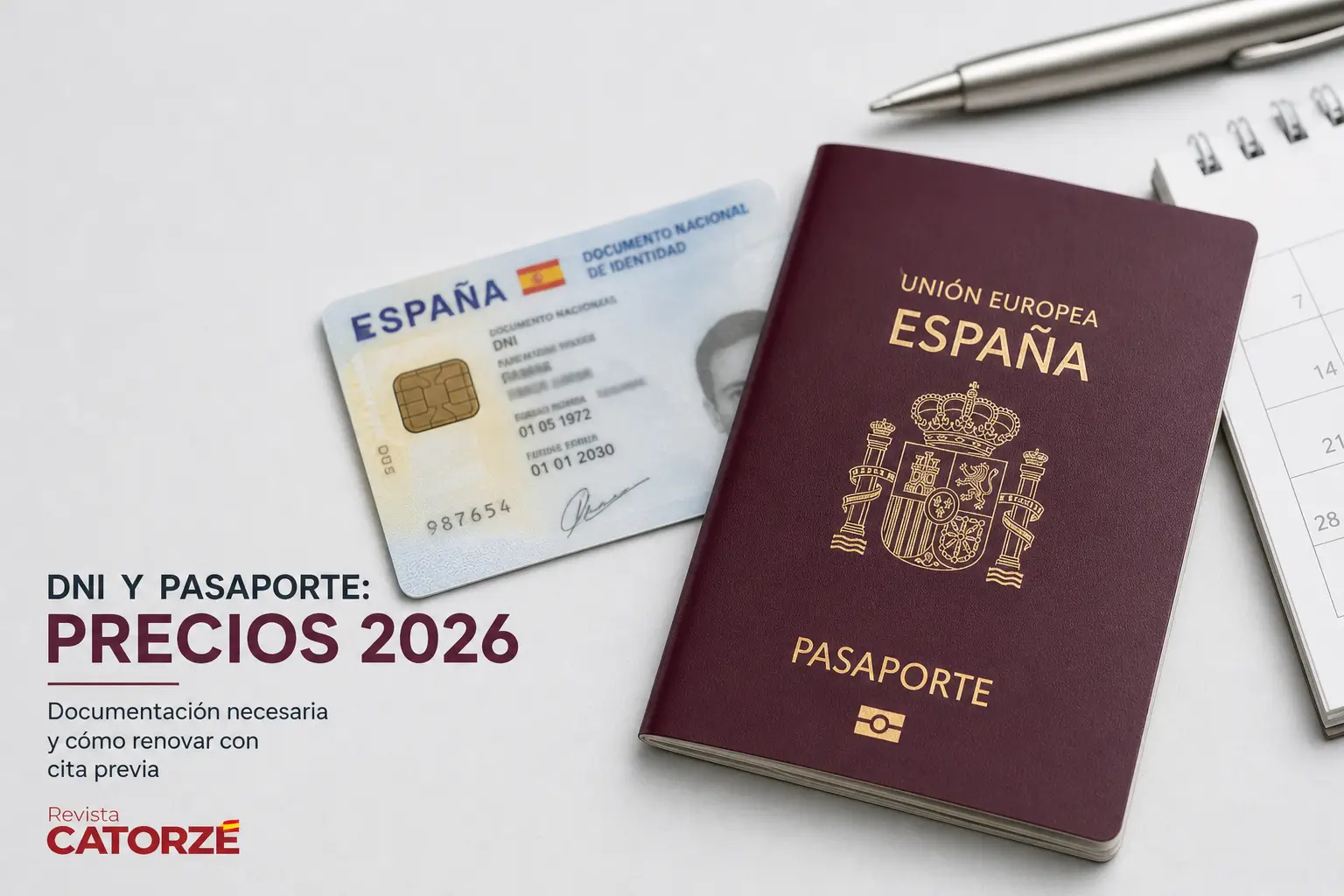 DNI y pasaporte: precios 2026, documentación necesaria y cómo renovar con cita previa