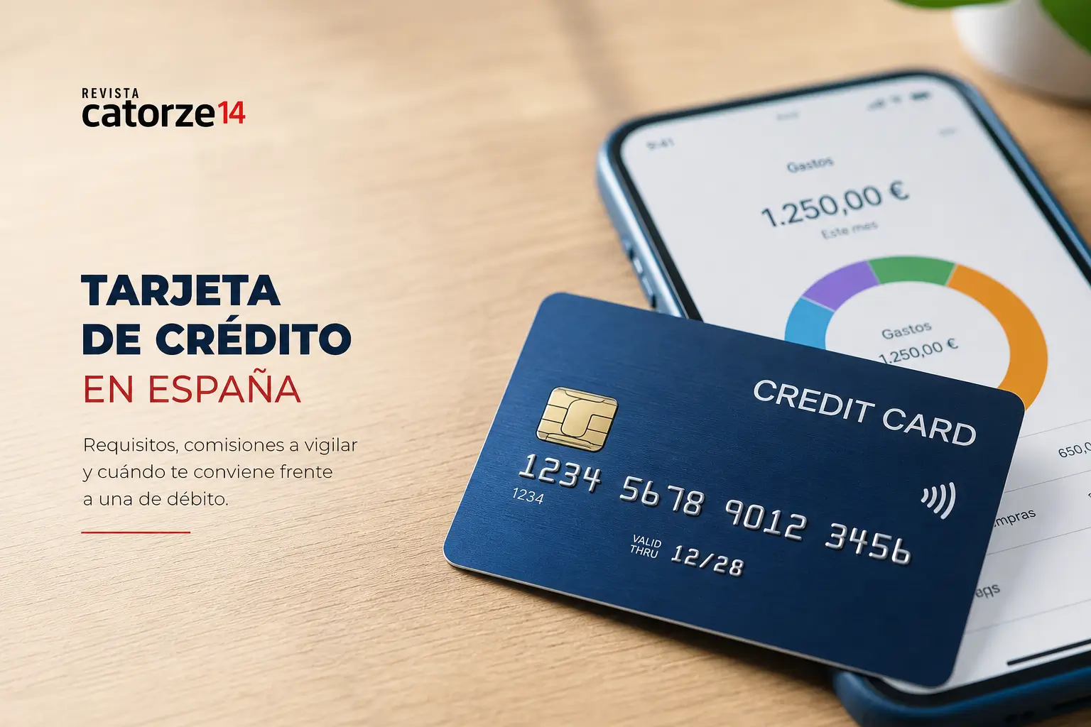 Tarjeta de crédito en España: requisitos, comisiones a vigilar y cuándo te conviene frente a una de débito