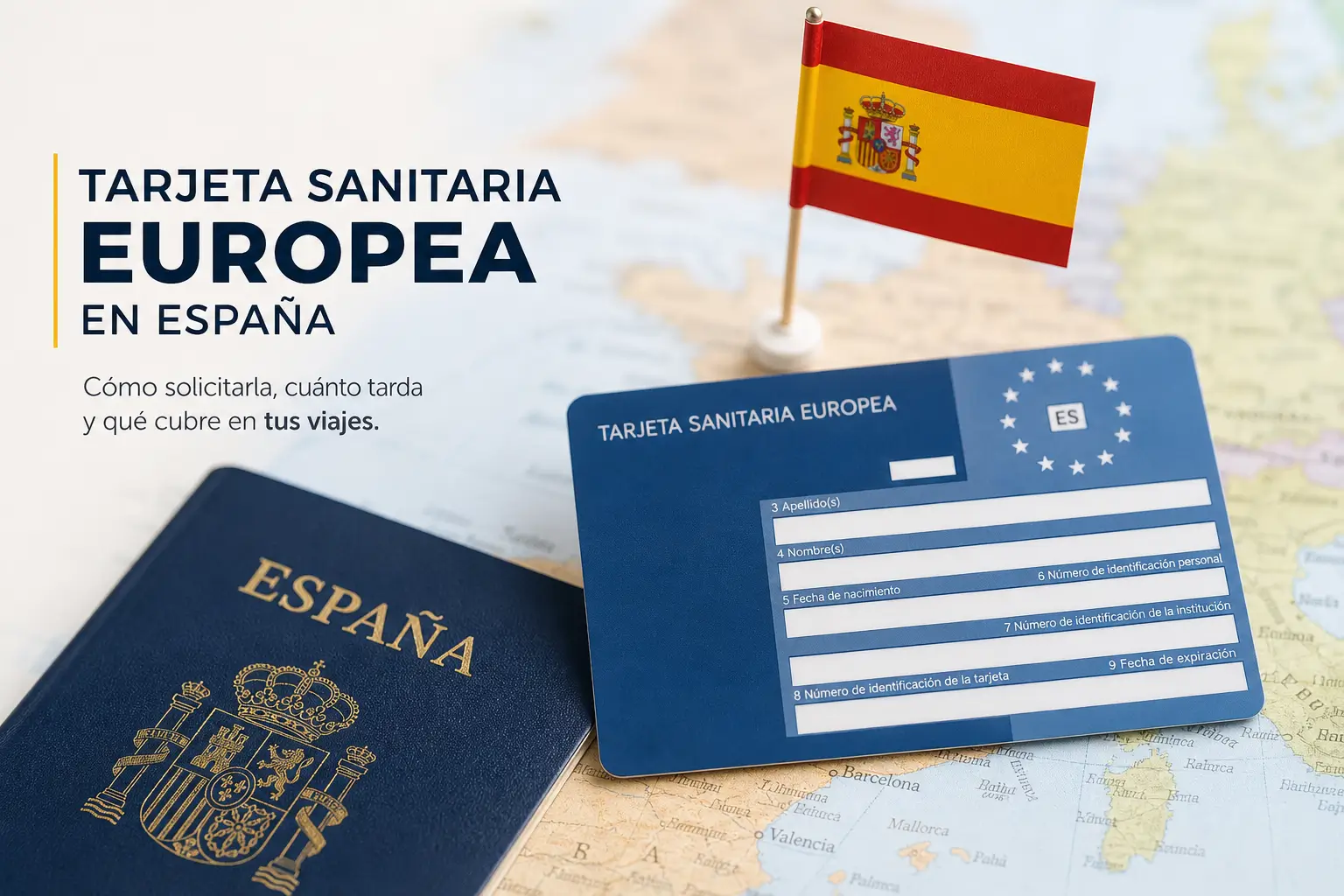Tarjeta sanitaria europea en España: cómo solicitarla, cuánto tarda y qué cubre en tus viajes
